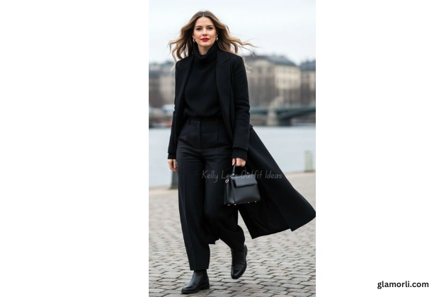All-Black Luxe Look