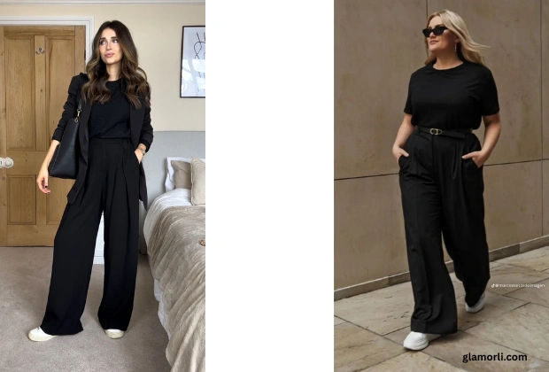 Black Wide Leg Pants